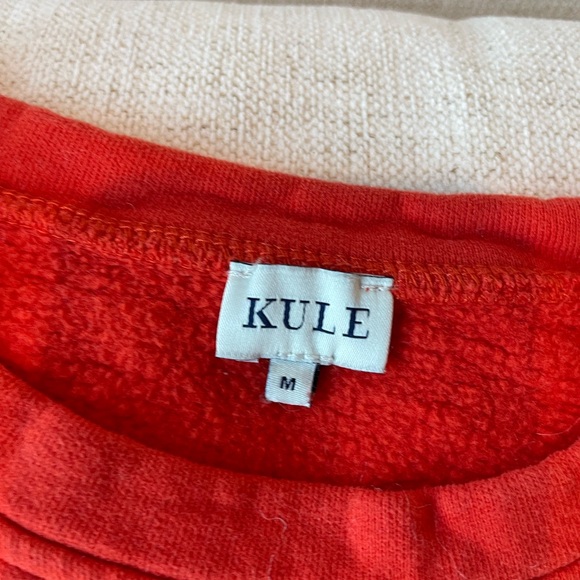 KULE Orange Brentwood sweatshirt - Picture 4 of 4